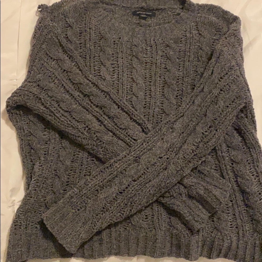 american eagle knit sweater